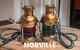 10Lamp Brass Nautical Ship Electric Lantern Antique Maritime Boat Light Vintage