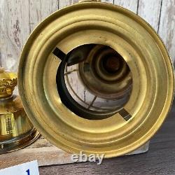 14.5 Vintage Brass Ship Masthead Lantern Polished Finish Nautical Oil Lamp