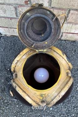 14 Antique Armspear 28A Railroad Lamp Lantern Electrified