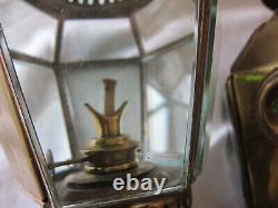 1880s Antique Stagecoach/Carriage/Buggy Oil Lanterns