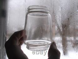 1880s ORIGINAL BRASS HURRICANE SKATER'S LANTERN WITH BRASS HANGER CHAIN NICE