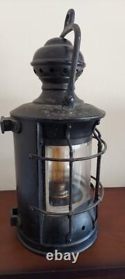 18 Antique Heavy Duty Ships Anchor Oil Lantern