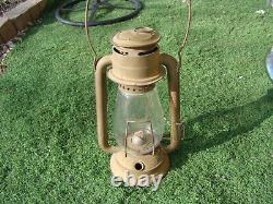 1900 Vintage Dietz Junior Cold Blast Brass Lantern USA Lighting Collectible