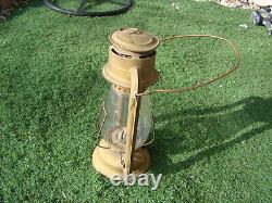 1900 Vintage Dietz Junior Cold Blast Brass Lantern USA Lighting Collectible