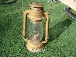 1900 Vintage Dietz Junior Cold Blast Brass Lantern USA Lighting Collectible
