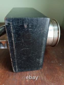 1913 Bulls Eye Lantern ANTIQUE Flashlight Rare Find With Original Battery