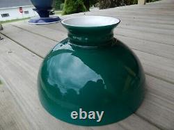 1919 COLEMAN LAMP CO. Quik-Lite GAS TABLE LAMP Lantern withGreen Shade & Pump