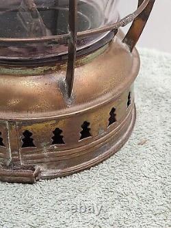 1930s Perkins Co. Perko Lamp Lantern Made In Brooklyn Ny USA