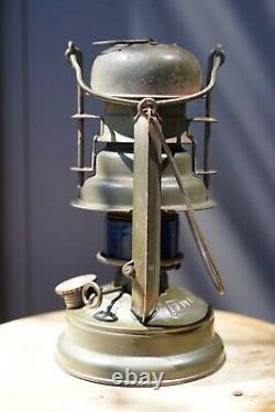 1939 1942s Antique FEUERHAND Lantern Feuerhand 176LU Blue squirt (blue paint)