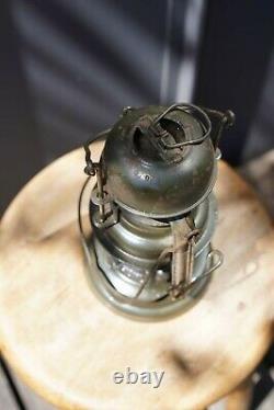 1939 1942s Antique FEUERHAND Lantern Feuerhand 176LU Blue squirt (blue paint)