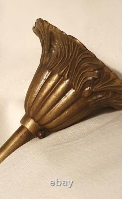 1940s Vintage French Lantern L60cm x W17cm xD17cm