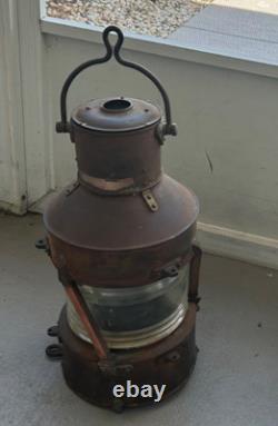 1945 Anchor Patt 22ships Lantern Best & Lloyd Ltd Royal Navy WWII Maritime OLD