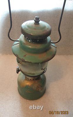 1945 Vintage Antique Coleman 242b Sunshine Of The Night Canada Lantern Lamp