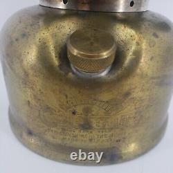 1947 COLEMAN Empire 237 LANTERN Canada Green and Brass 1/47