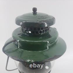 1947 COLEMAN Empire 237 LANTERN Canada Green and Brass 1/47