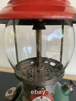 1951 Coleman Christmas Lantern 200A 6/51 Pyrex Collectible Rare