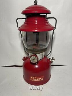 1962 RED COLEMAN SUNSHINE OF THE NIGHT 200A 9 62 lantern! Read Description