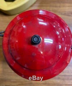 1978 Vintage Coleman 200A Red Lantern With Carry-Case