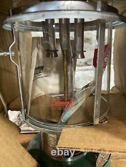 1981 COLEMAN DOUBLE MANTLE LANTERN MODEL 220K Dated 11/81 with Box NOS UNFIRED