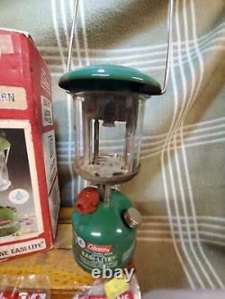 1984 Vintage Coleman 222A Backpacking Camping Lantern with original box