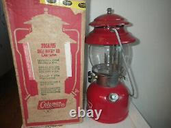 200a Coleman antique single mantel Lantern Nearly new, mint condition w box 7/74