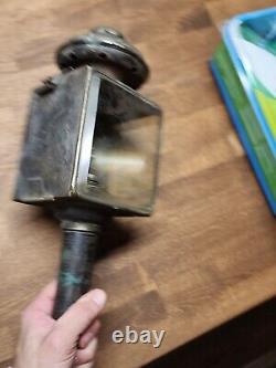 2 Antique of 1800s Coach Or Buggy Lanterns One Marked MB Co Ny 1883