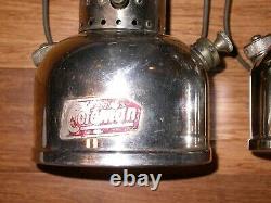 2 Vintage Coleman 200 Lanterns very nice