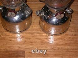 2 Vintage Coleman 200 Lanterns very nice