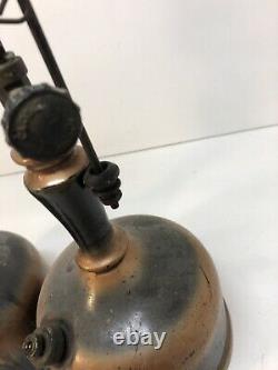 2 Vintage Coleman Mantle Lamp Lamps Set No. 129 No Globes Parts Or Restore Only