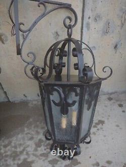 4 Handmade antique decorative metal lanterns