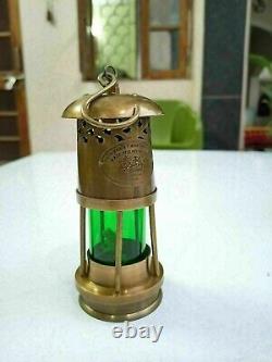 4 unit Antique Brass Minor Oil Lamp Maritime Ship Lantern 6 handmade vintage