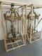 4ft Tall, Pair Of, French liberty Antique Lanterns (x8 Available)