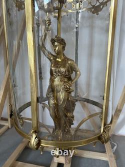 4ft Tall, Pair Of, French liberty Antique Lanterns (x8 Available)