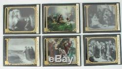 63 Magic Lantern Slides The Story of Christ Glass Projection Vintage Antique