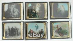 63 Magic Lantern Slides The Story of Christ Glass Projection Vintage Antique