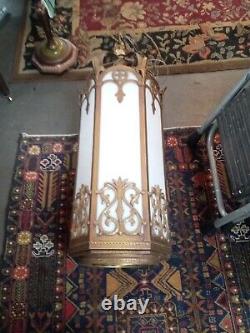7 Vintage Church Lantern Chandelier Lamp Working