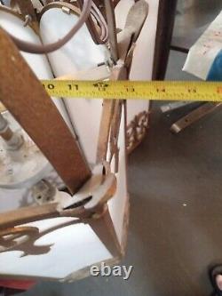 7 Vintage Church Lantern Chandelier Lamp Working