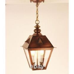 82hc Hyannis Series Hanging Copper Lantern