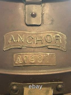 ANCHOR A1931 Authentic Antique Mariner Lantern WORKS! Excellent, Heavy, Genuine