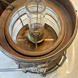 ANCHOR A1931 Authentic Antique Mariner Lantern WORKS! Excellent, Heavy, Genuine