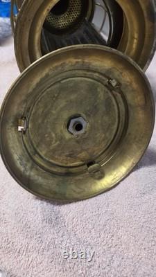 ANTIQUE 15in. Heavy Brass, Masthead, Nautical SHIP LANTERN! (Nice)