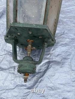 ANTIQUE 1900s LONDON STREET GAS LAMP LANTERN (From Actual London Street)30