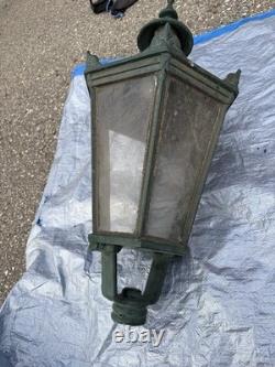 ANTIQUE 1900s LONDON STREET LAMP LANTERN (From Actual London Street)30