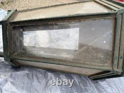 ANTIQUE 1900s LONDON STREET LAMP LANTERN (From Actual London Street)30