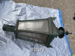 ANTIQUE 1900s LONDON STREET LAMP LANTERN (From Actual London Street)30