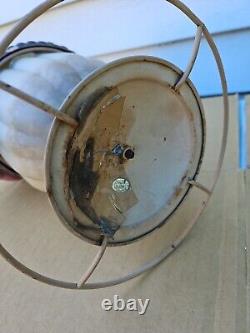 ANTIQUE VINTAGE Very Old Rare BIRD FEEDER Accorn Lantern See Pics Trl7