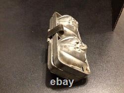 ANTIQUE Vintage HALLOWEEN CHOCOLATE MOLD JACK-O-LANTERN 2 Pumpkin Mold