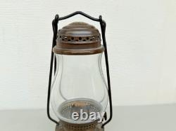 ANTIQUE c1876 DIETZ BOY KEROSENE BRASS SKATER'S LAMP LANTERN
