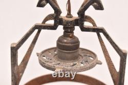 ATQ ART DECO Hanging Lamp Lantern Gothic Spanish Pedant Light Fixture VTG