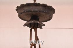 ATQ ART DECO Hanging Lamp Lantern Gothic Spanish Pedant Light Fixture VTG
